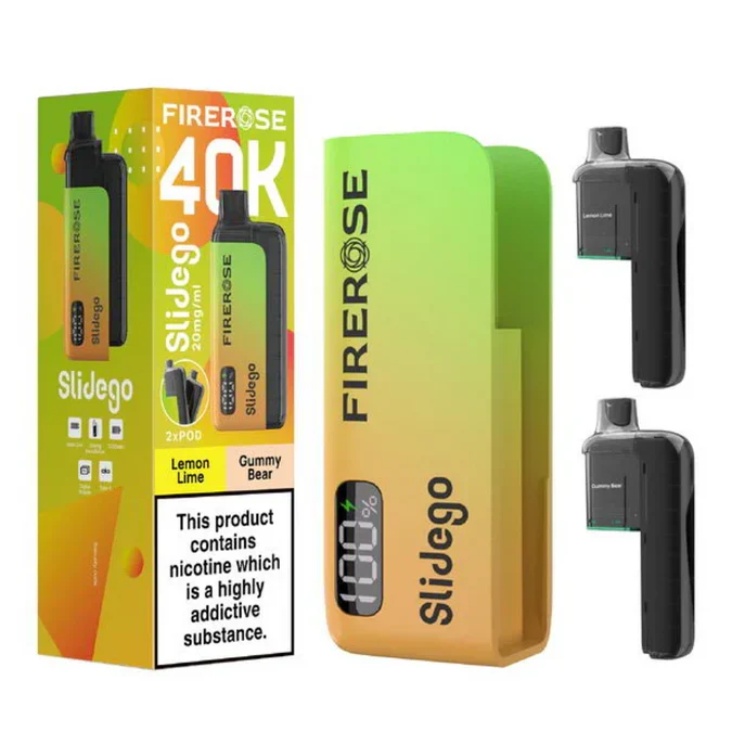 Firerose Slidego 40K Kit + 20K Pod (60K+ Puffs)