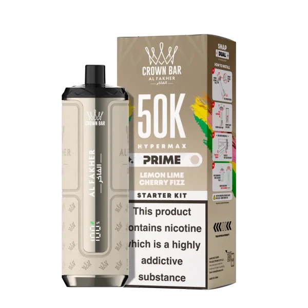 Al Fakher Hypermax Prime 50K Puffs Prefilled Kit