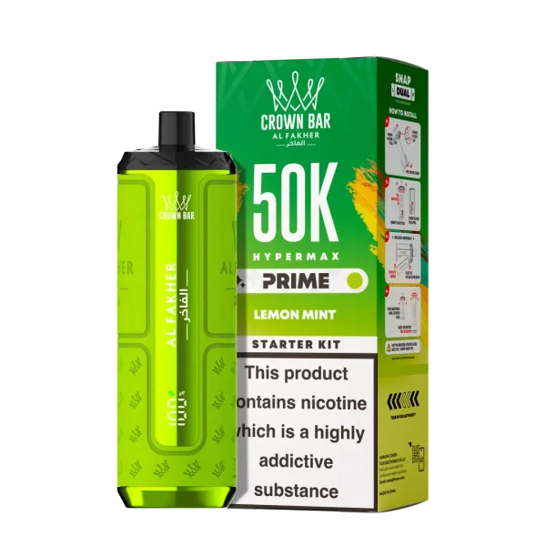 Al Fakher Hypermax Prime 50K Puffs Prefilled Kit