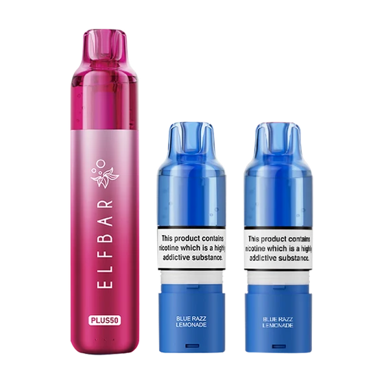 Elf Bar Plus 50K Puffs Refillable Kit