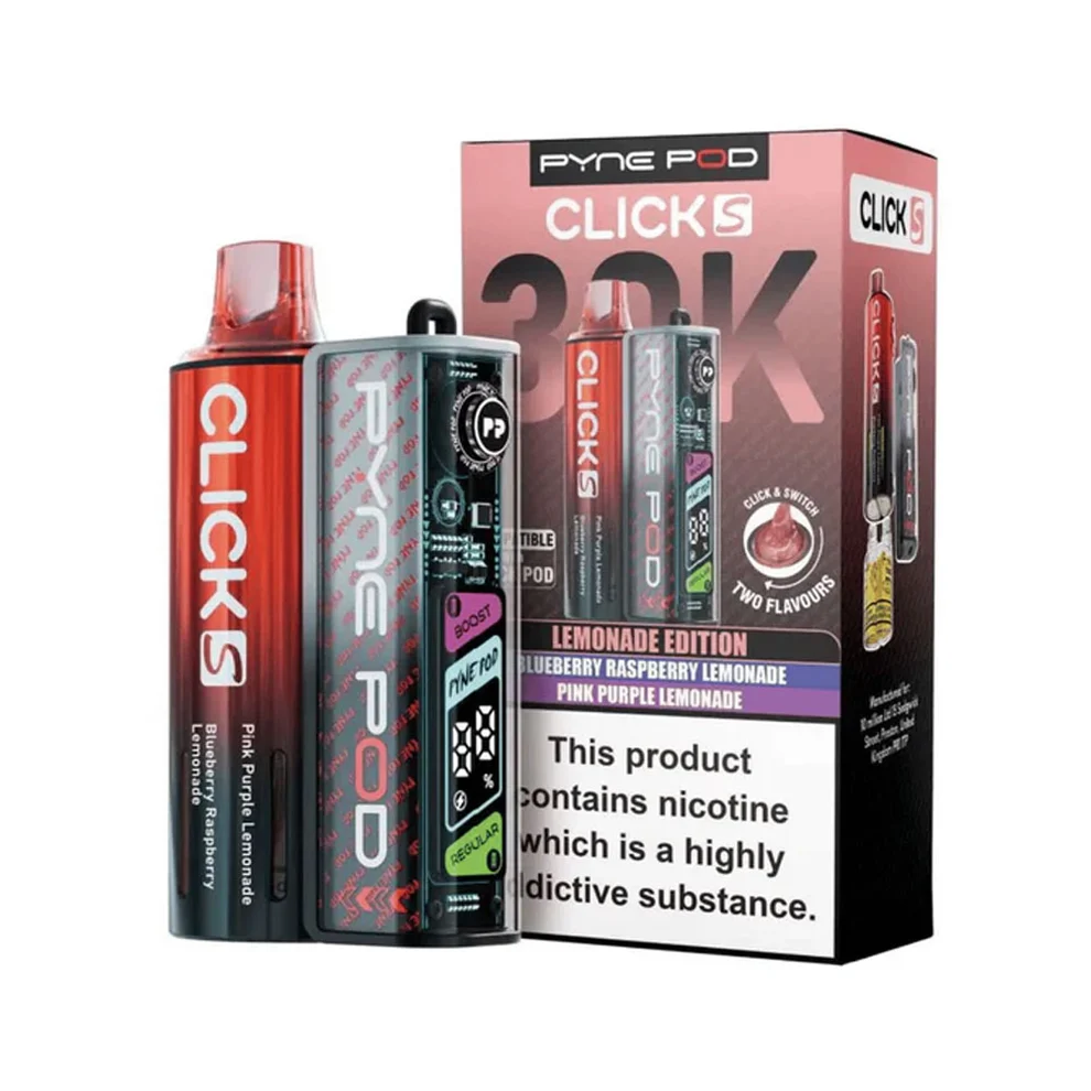 Pyne Pod Click S 30K Kit + 30K Pod (60K+ Puffs)
