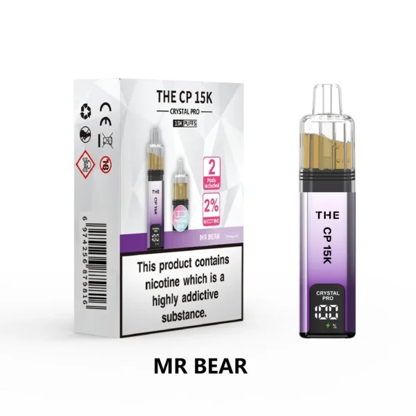 The Crystal Pro CP 15K Puffs Prefilled Vape Kit