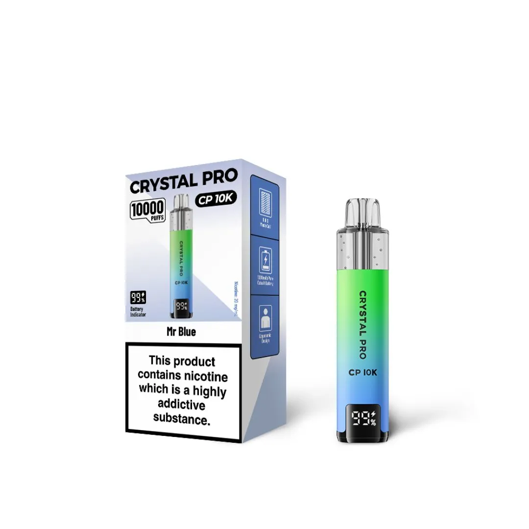 Crystal Pro CP 10K Puffs Kit ZERO NICOTINE 0MG