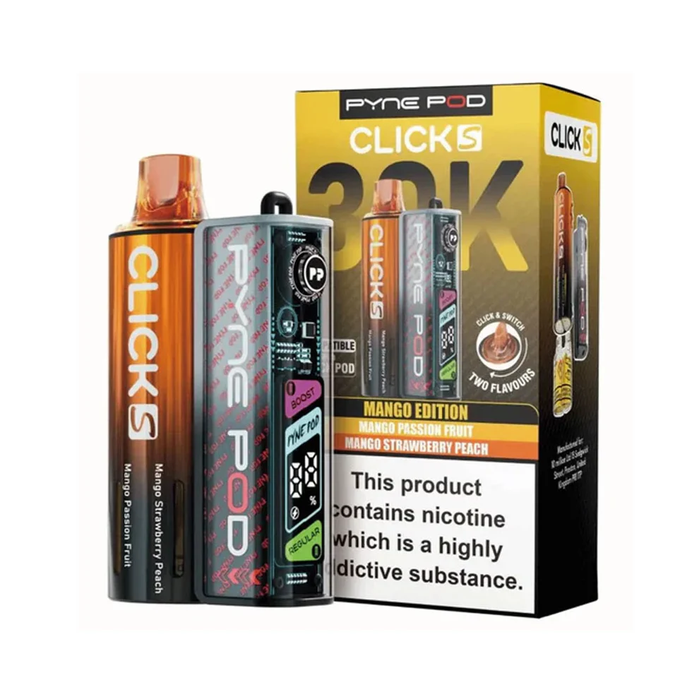 Pyne Pod Click S 30K Kit + 30K Pod (60K+ Puffs)