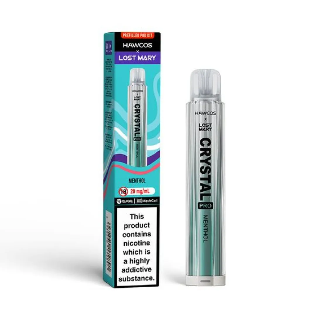 Hawcos x Lost Mary Crystal Pro Prefilled Pod Kit