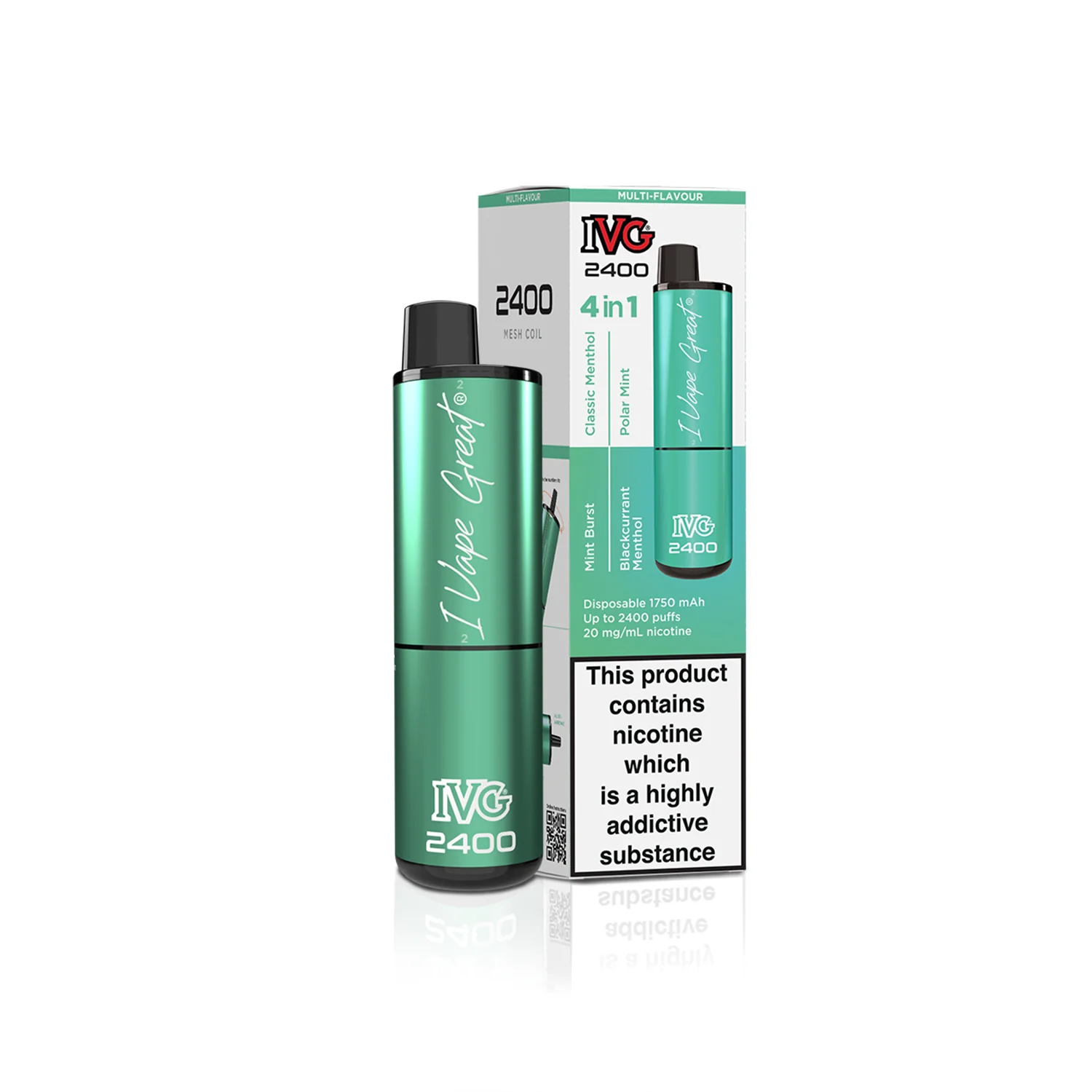 IVG 2400 4-in-1 Multi Flavour Pod Kit