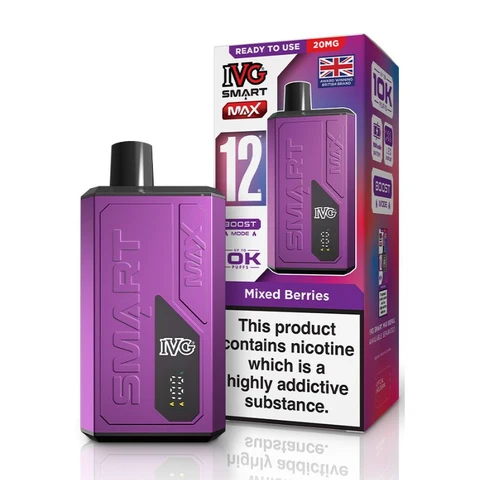 IVG Smart Max Vape Kit | 10K Prefilled Pod Kit UK
