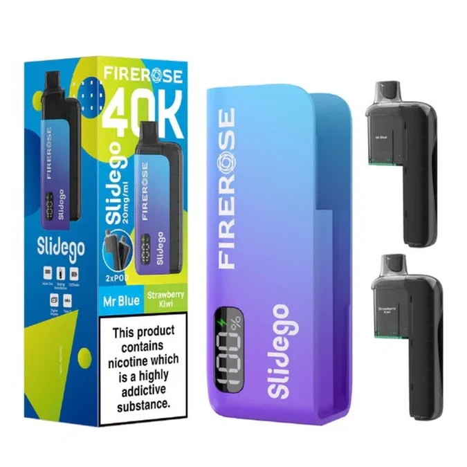 Firerose Slidego 40K Kit + 20K Pod (60K+ Puffs)