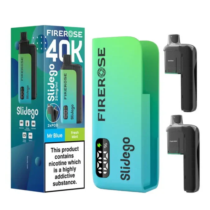 Firerose Slidego 40K Kit + 20K Pod (60K+ Puffs)