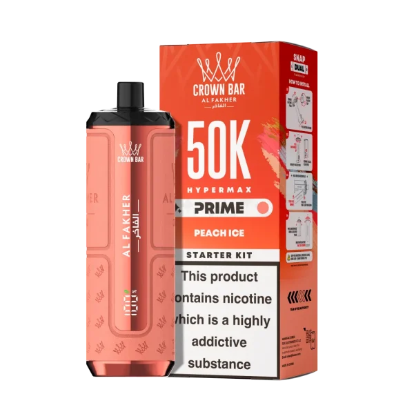 Al Fakher Hypermax Prime 50K Puffs Prefilled Kit