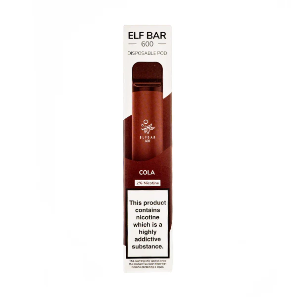 Elf Bar 600 Puffs Prefilled Pod Kit