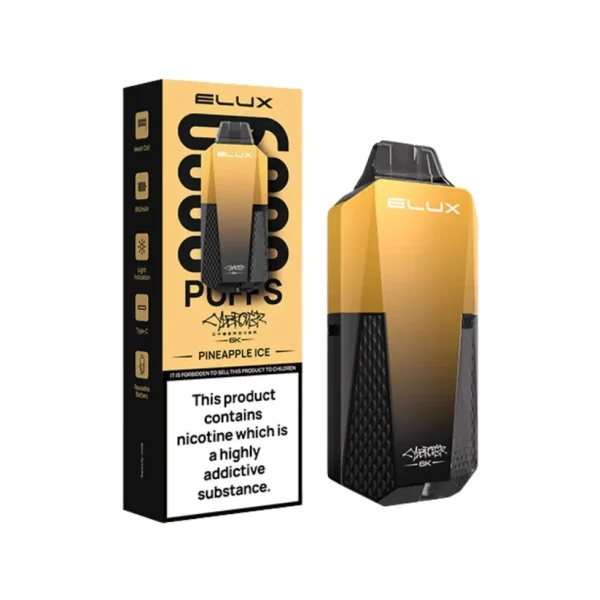 ELUX Cyberover 6000 Puffs prefilled pod vape kit 20mg