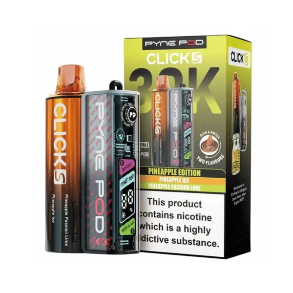 Pyne Pod Click S 30K Kit + 30K Pod (60K+ Puffs)