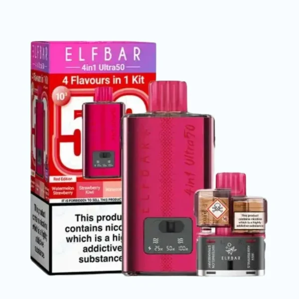 Elf Bar 4in1 Ultra 50K Puffs Prefilled Pod Kit