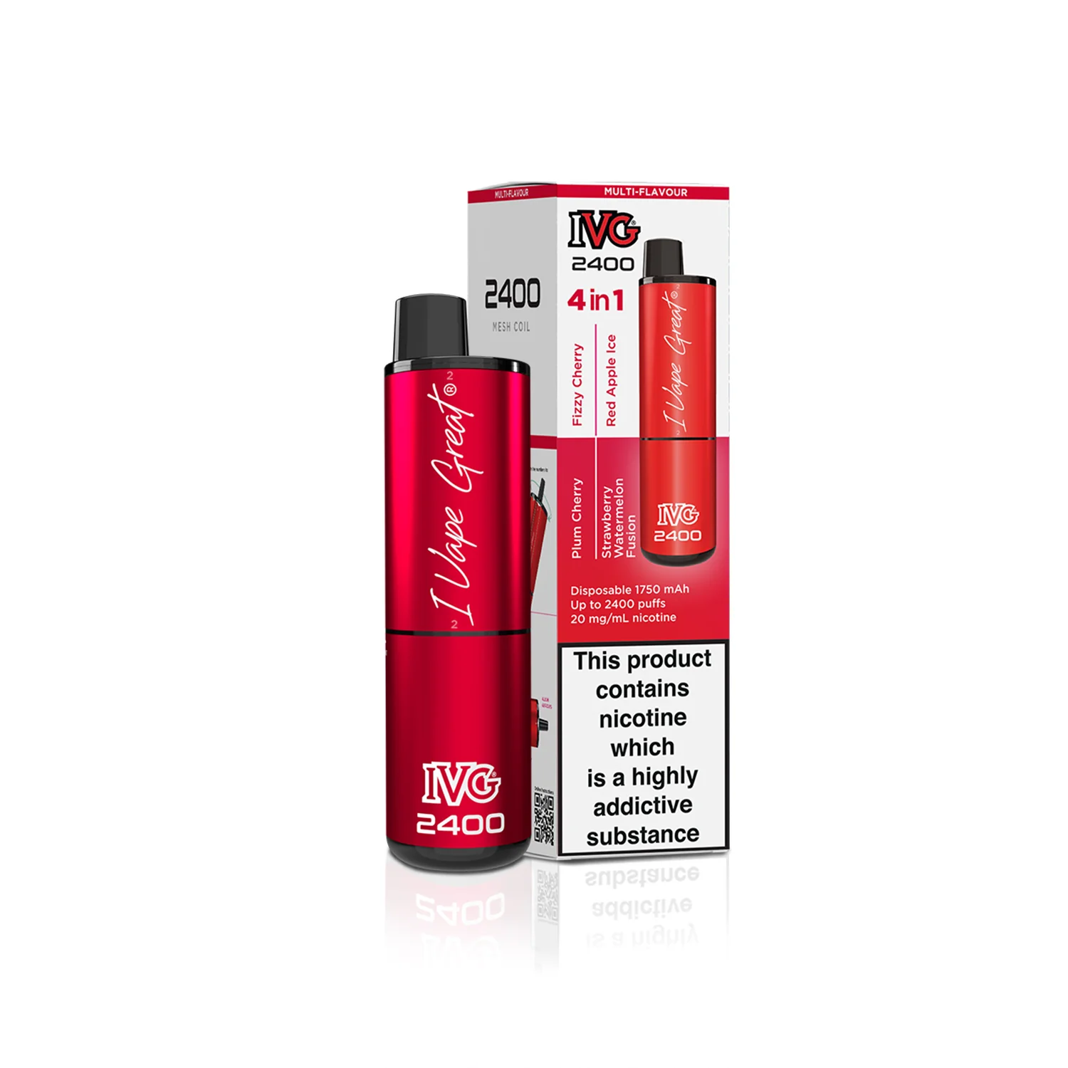 IVG 2400 4-in-1 Multi Flavour Pod Kit
