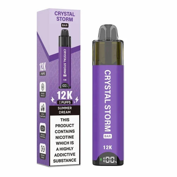 Crystal Storm 12K Puffs Prefilled Pod Kit