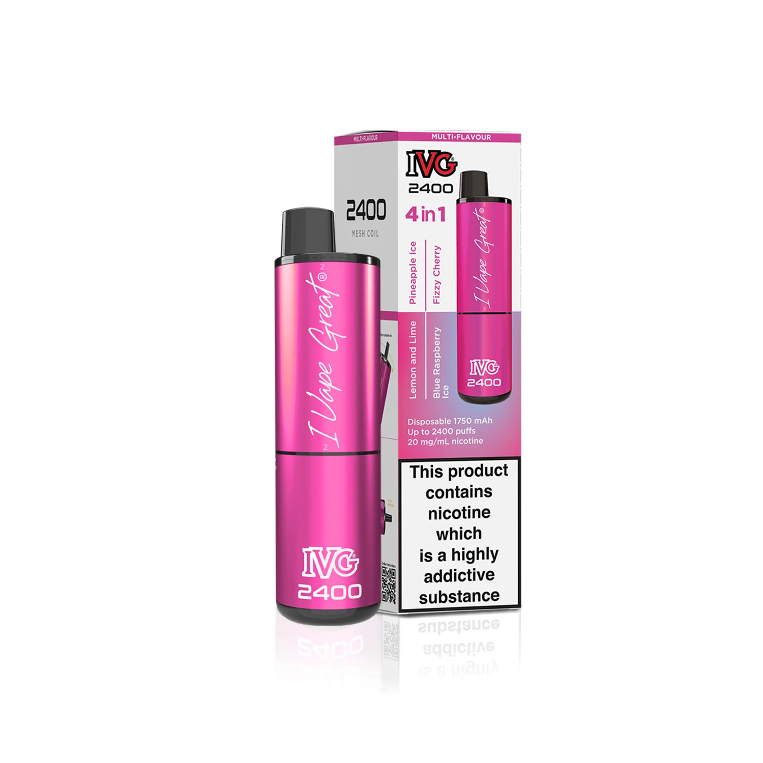 IVG 2400 4-in-1 Multi Flavour Pod Kit