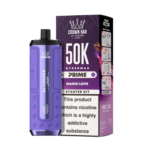 Al Fakher Hypermax Prime 50K Puffs Prefilled Kit