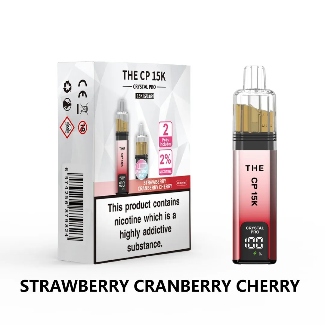 The Crystal Pro CP 15K Puffs Prefilled Vape Kit