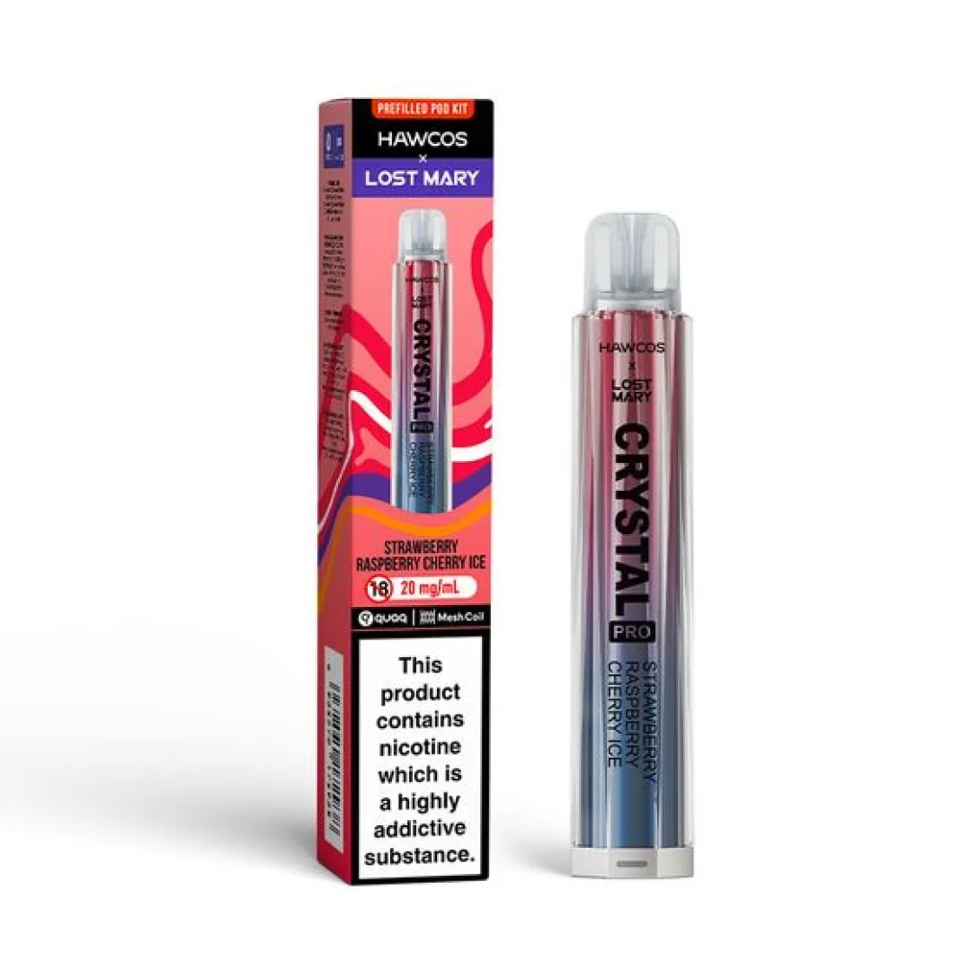 Hawcos x Lost Mary Crystal Pro Prefilled Pod Kit