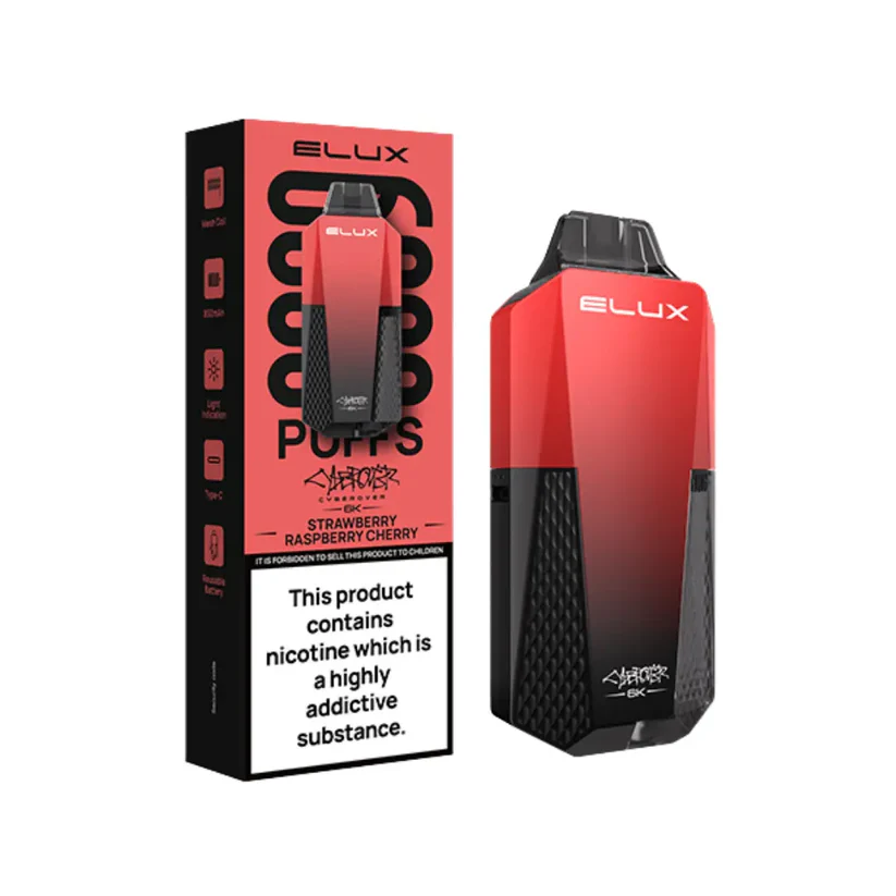 ELUX Cyberover 6000 Puffs prefilled pod vape kit 20mg