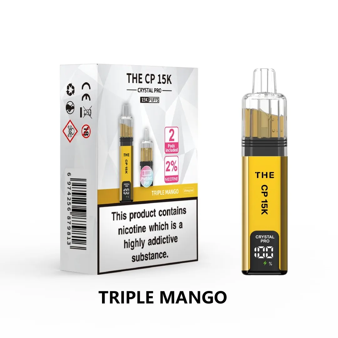 The Crystal Pro CP 15K Puffs Prefilled Vape Kit
