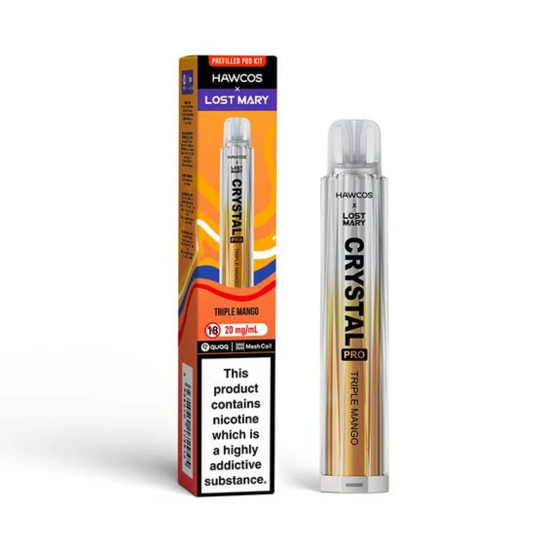 Hawcos x Lost Mary Crystal Pro Prefilled Pod Kit