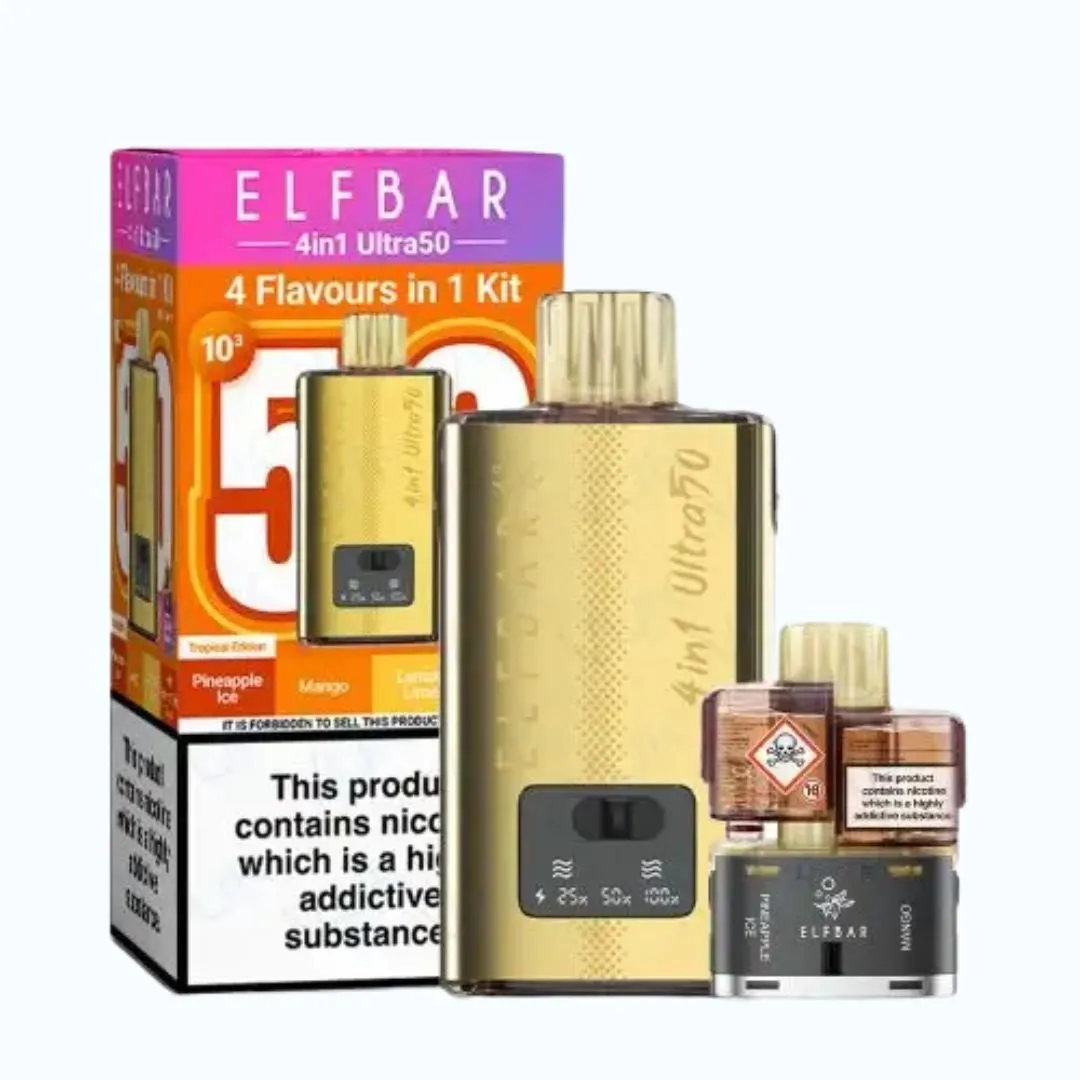 Elf Bar 4in1 Ultra 50K Puffs Prefilled Pod Kit