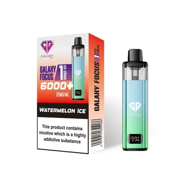Crystal Galaxy Focus 1 6000 Puffs Prefilled Kit