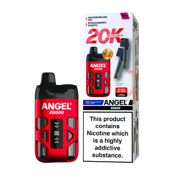 Angel 20000 Dual Pod Kit | 13 Flavours, Vape Kit UK