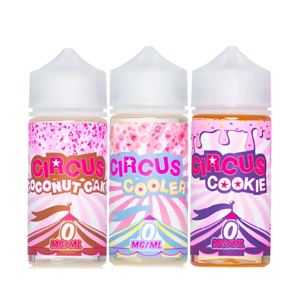 Buy Circus Cookie 100ml Shortfill E-Liquid UK