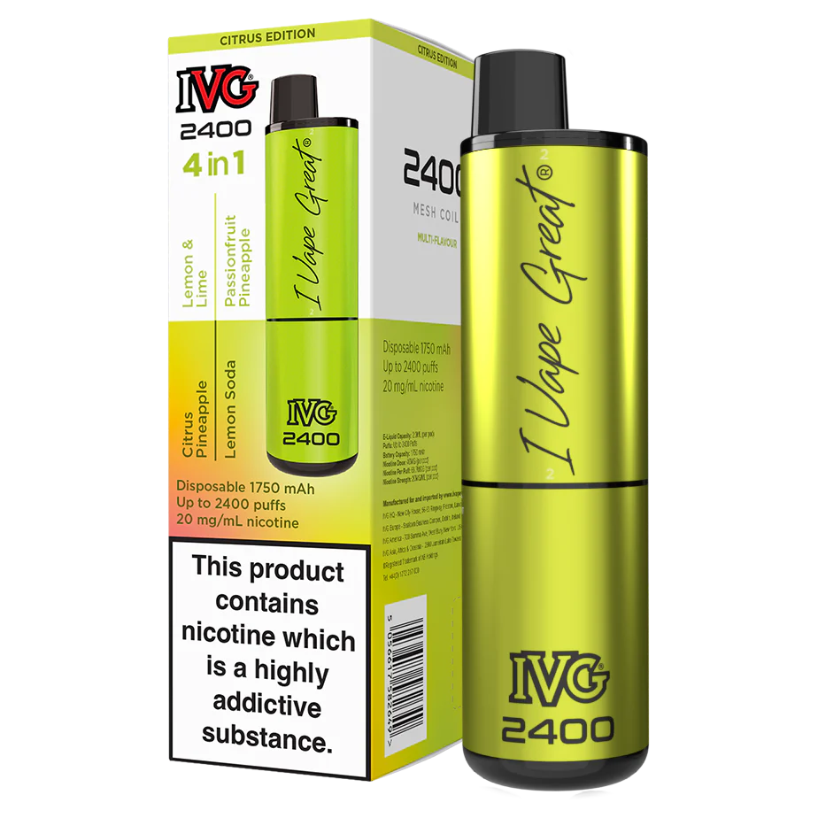 IVG 2400 4-in-1 Multi Flavour Pod Kit