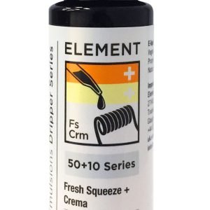 Element Shortfills E-Liquid Vape Juice | Fresh Squeeze + Crema 50ml - 0mg