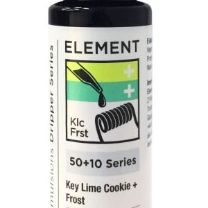 Element Shortfills E-Liquid Vape Juice | Key Lime Cookie + Frost 50ml - 0mg