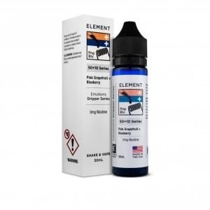 Element Shortfills E-Liquid Vape Juice | Pink Grapefruit + Blueberry 50ml - 0mg