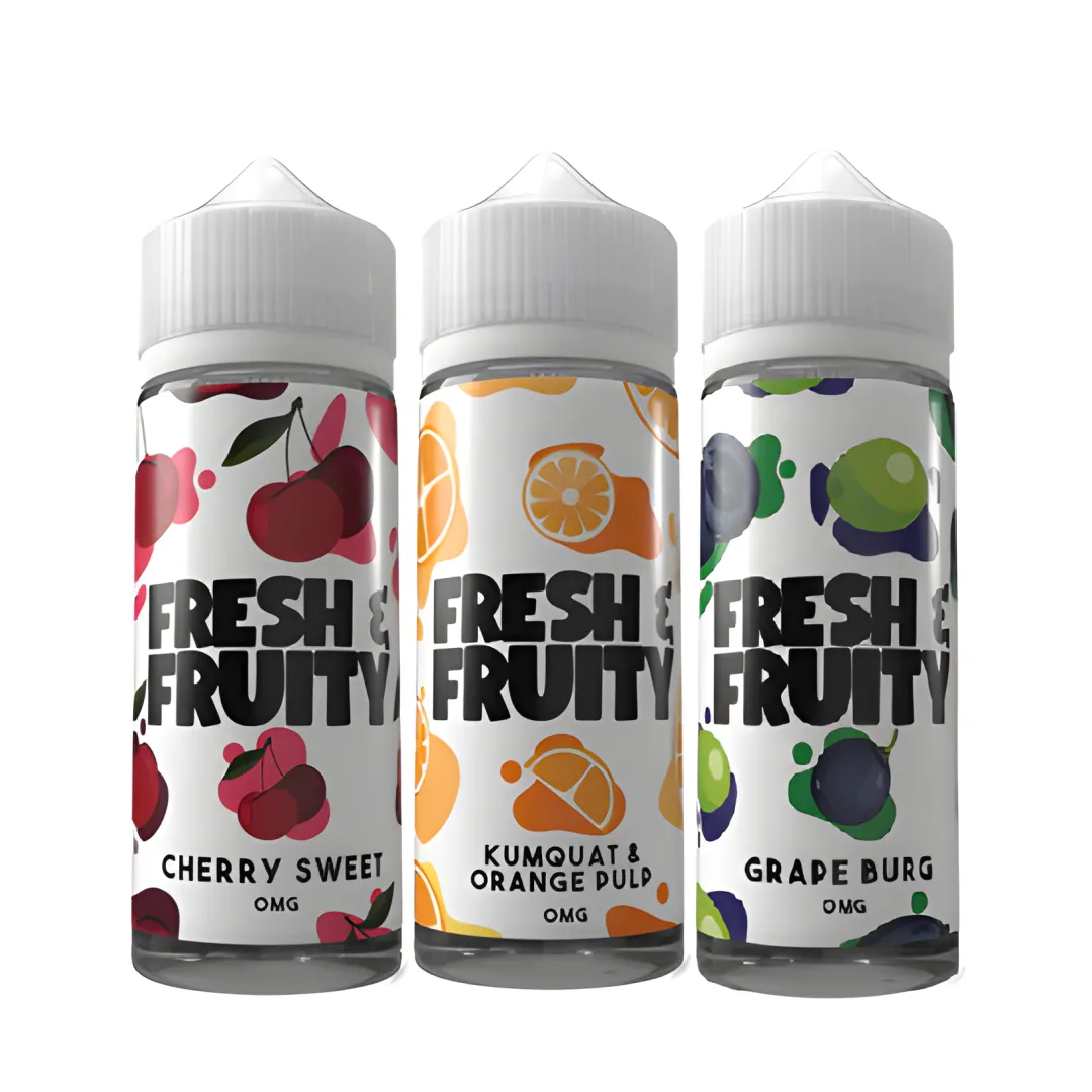 Buy Fresh & Fruity 100ml Shortfill E-Liquids UK