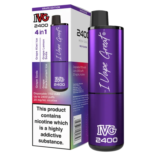 IVG 2400 4-in-1 Multi Flavour Pod Kit