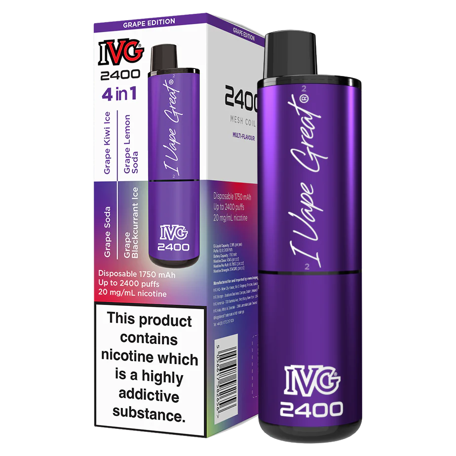 IVG 2400 4-in-1 Multi Flavour Pod Kit