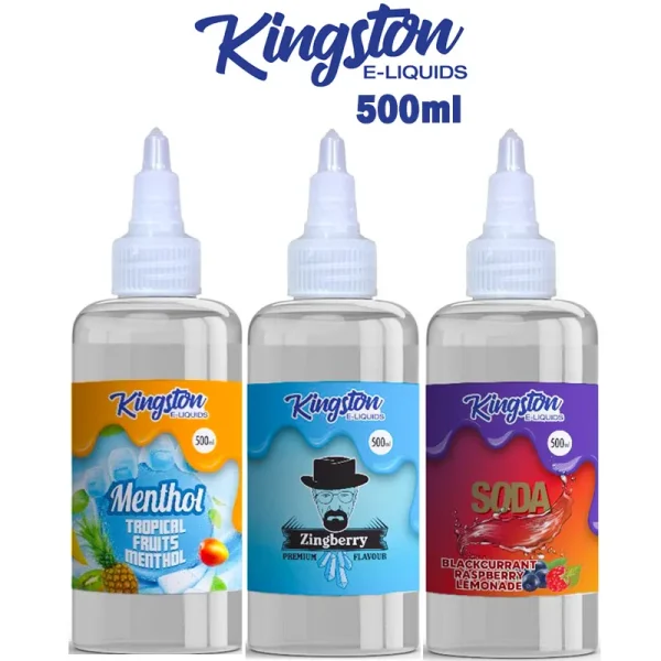 Kingston 500ml E-Liquids
