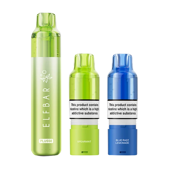 Elf Bar Plus 50K Puffs Refillable Kit