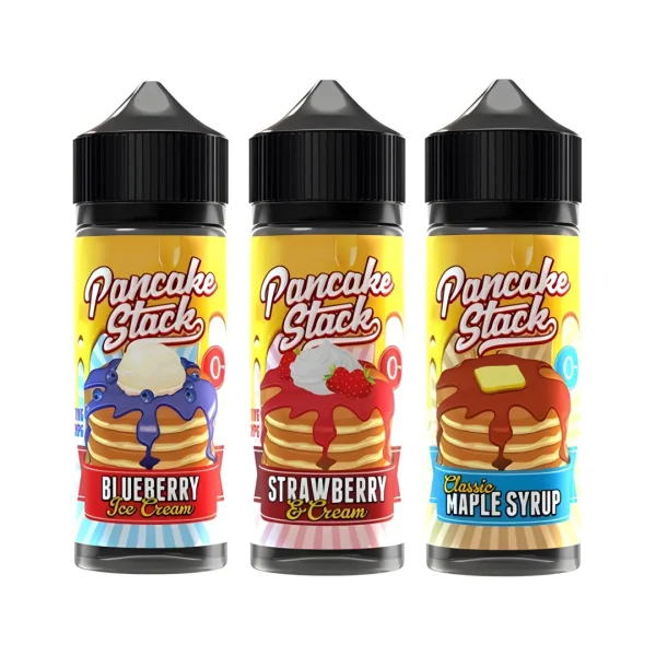 Buy Pancake Stack 100ml Shortfill E-liquid UK