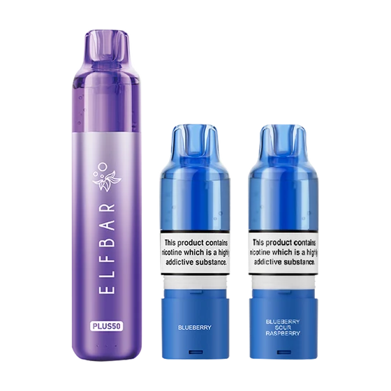 Elf Bar Plus 50K Puffs Refillable Kit