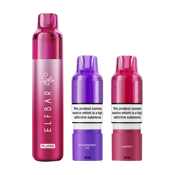 Elf Bar Plus 50K Puffs Refillable Kit