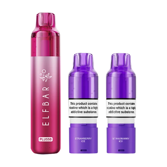 Elf Bar Plus 50K Puffs Refillable Kit