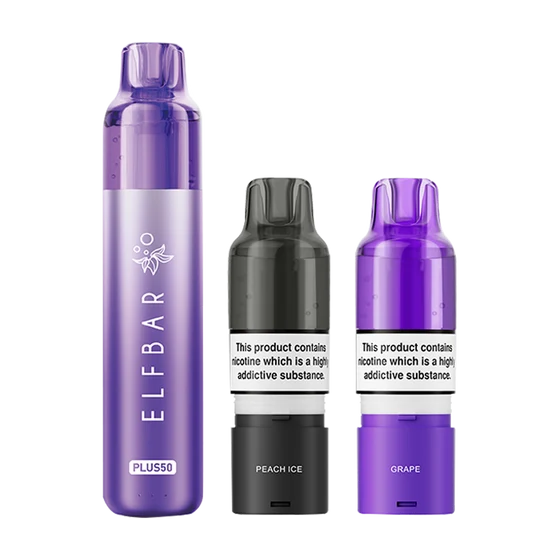 Elf Bar Plus 50K Puffs Refillable Kit