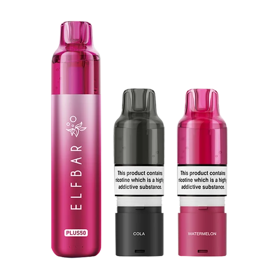 Elf Bar Plus 50K Puffs Refillable Kit