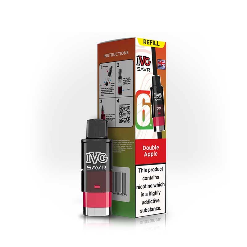 IVG SAVR Refill Pods | 20mg Nic Salt Prefilled Pods 3000 Puffs UK
