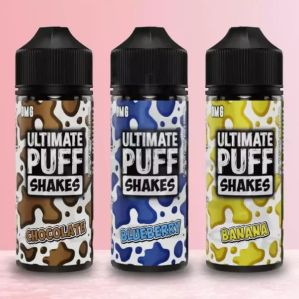 Buy Ultimate Puff Shakes Shortfill E-Liquid UK