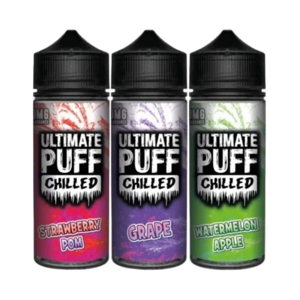 Buy Ultimate Puff Chilled 100ML Shortfill E-Liquid UK