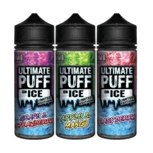 Buy Ultimate Puff On Ice 100ML Shortfill E-Liquid UK